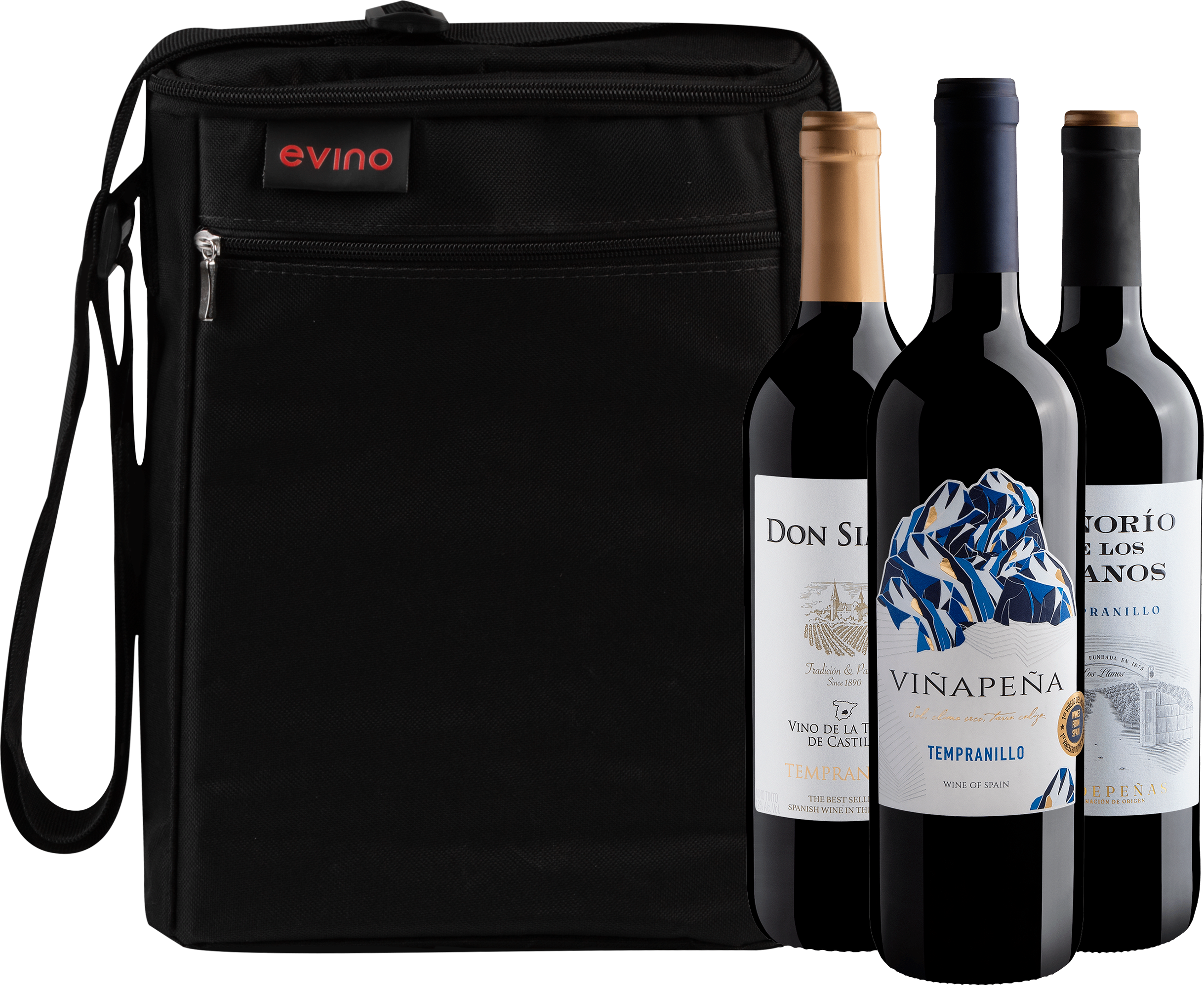 Kit 3 Tempranillos + Bolsa Exclusiva
