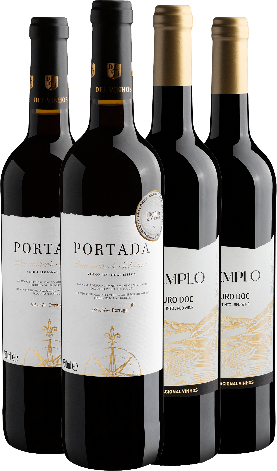 Kit Portugueses Best Sellers | 4 garrafas por R$44,90 cada