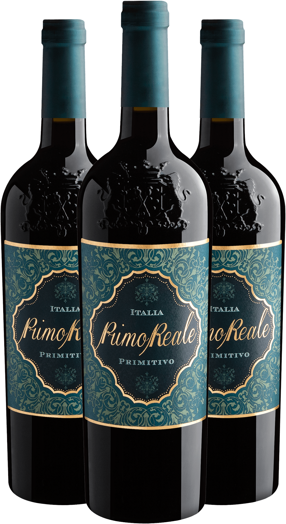 Kit 3 Primo Reale Primitivo di Salento IGT por R$69,90 cada garrafa