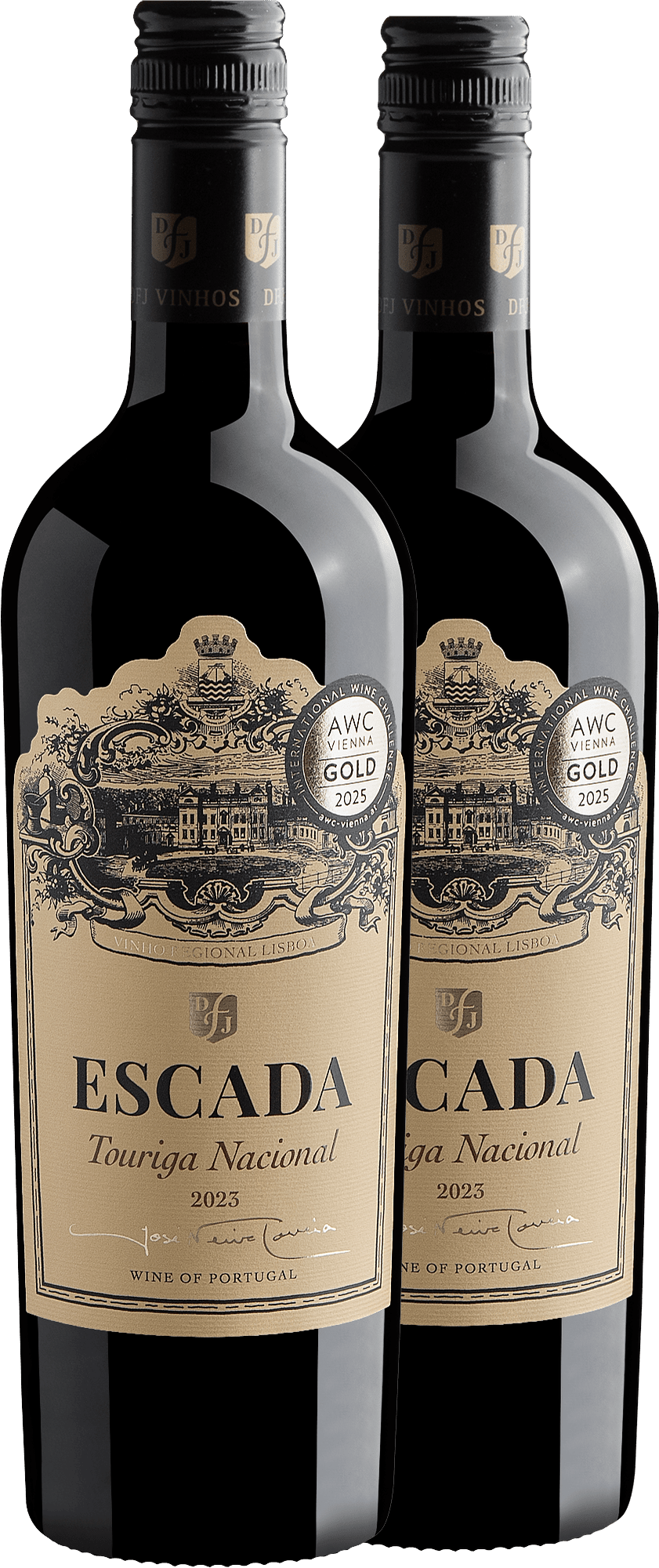 Kit 2 Escada Touriga Nacional Vinho Regional Lisboa