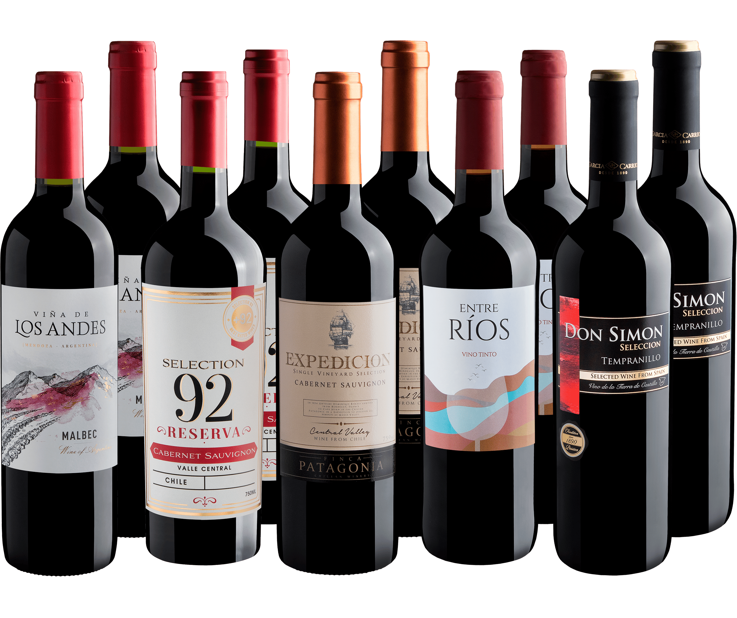 Kit Best Sellers em Dobro | 10 garrafas por R$25,90 cada