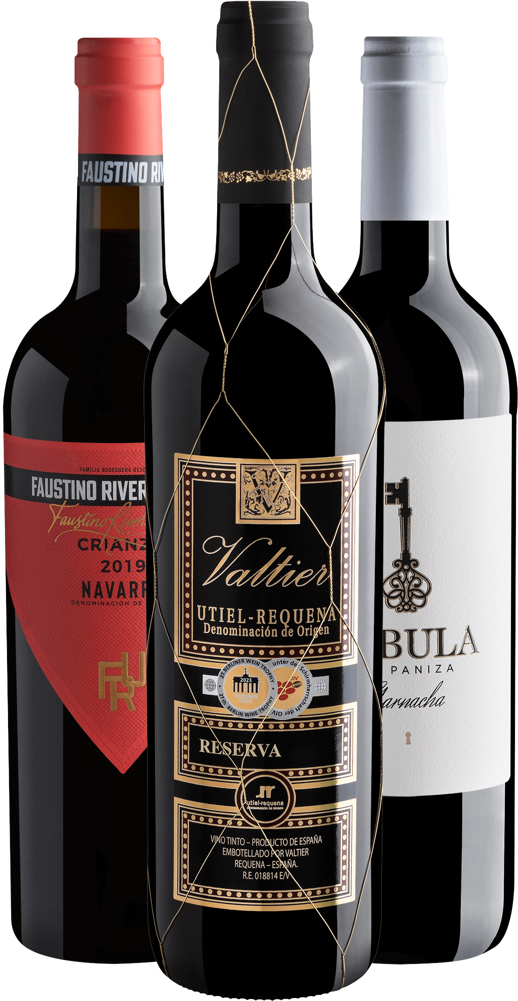 Kit 3 Vinhos Regiões Espanholas