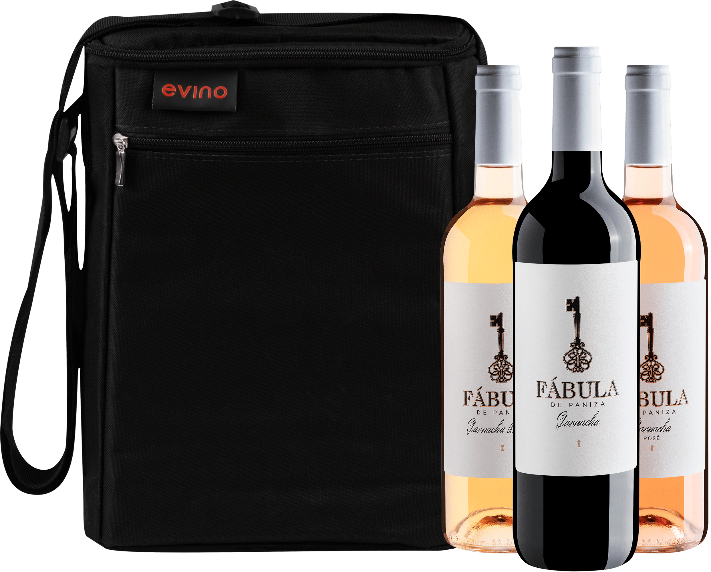 Kit Fábula de Paniza | 1 Tinto + 1 Branco + 1 Rosé + Bolsa Exclusiva
