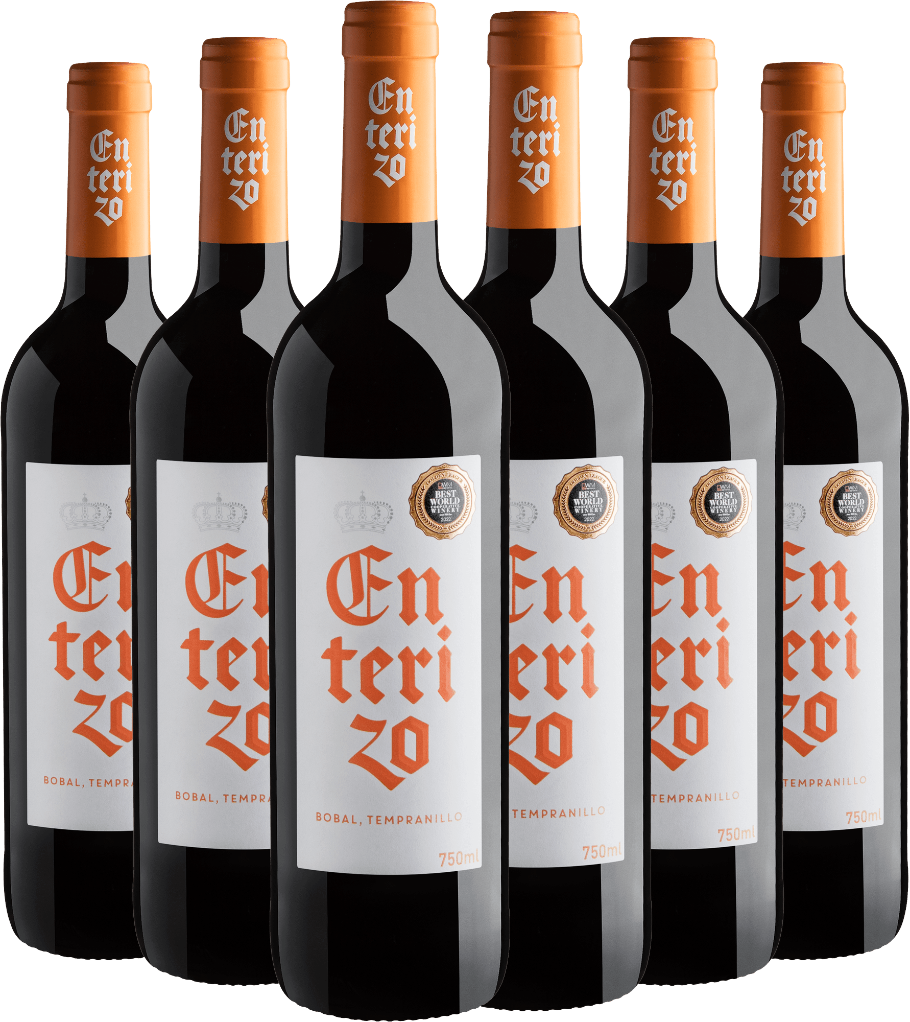Kit 6 Enterizo Bobal-Tempranillo Utiel-Requena DOP