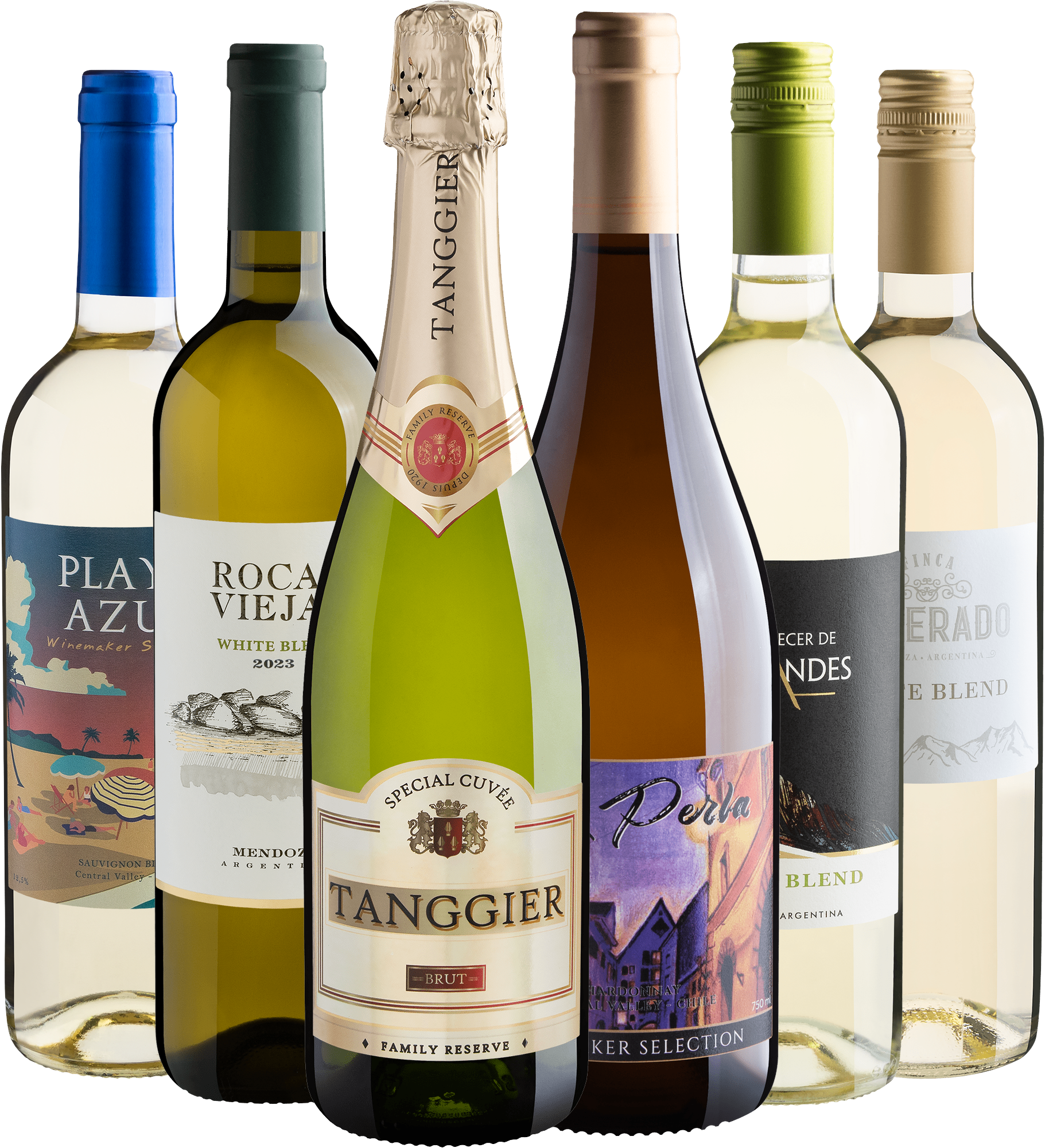 Kit Vinhos Refrescantes com Tanggier Brut | 6 garrafas por R$29,90 cada