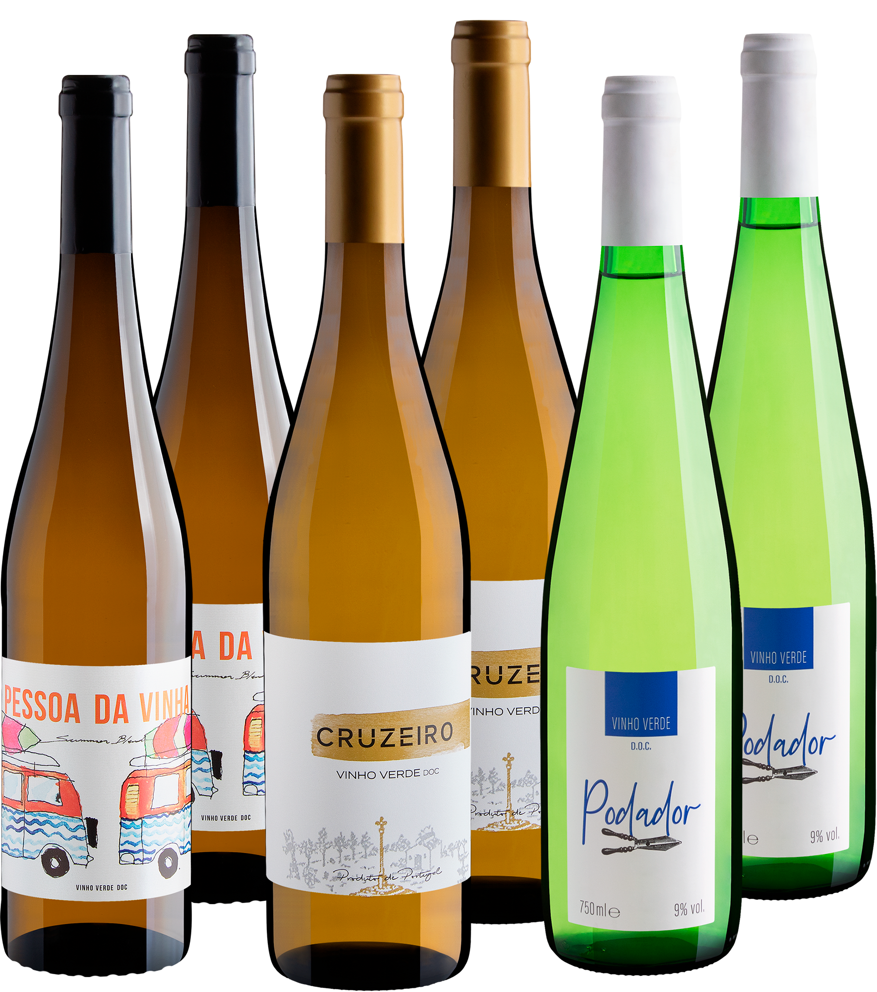 Kit Vinhos Verdes em Dobro | 6 garrafas