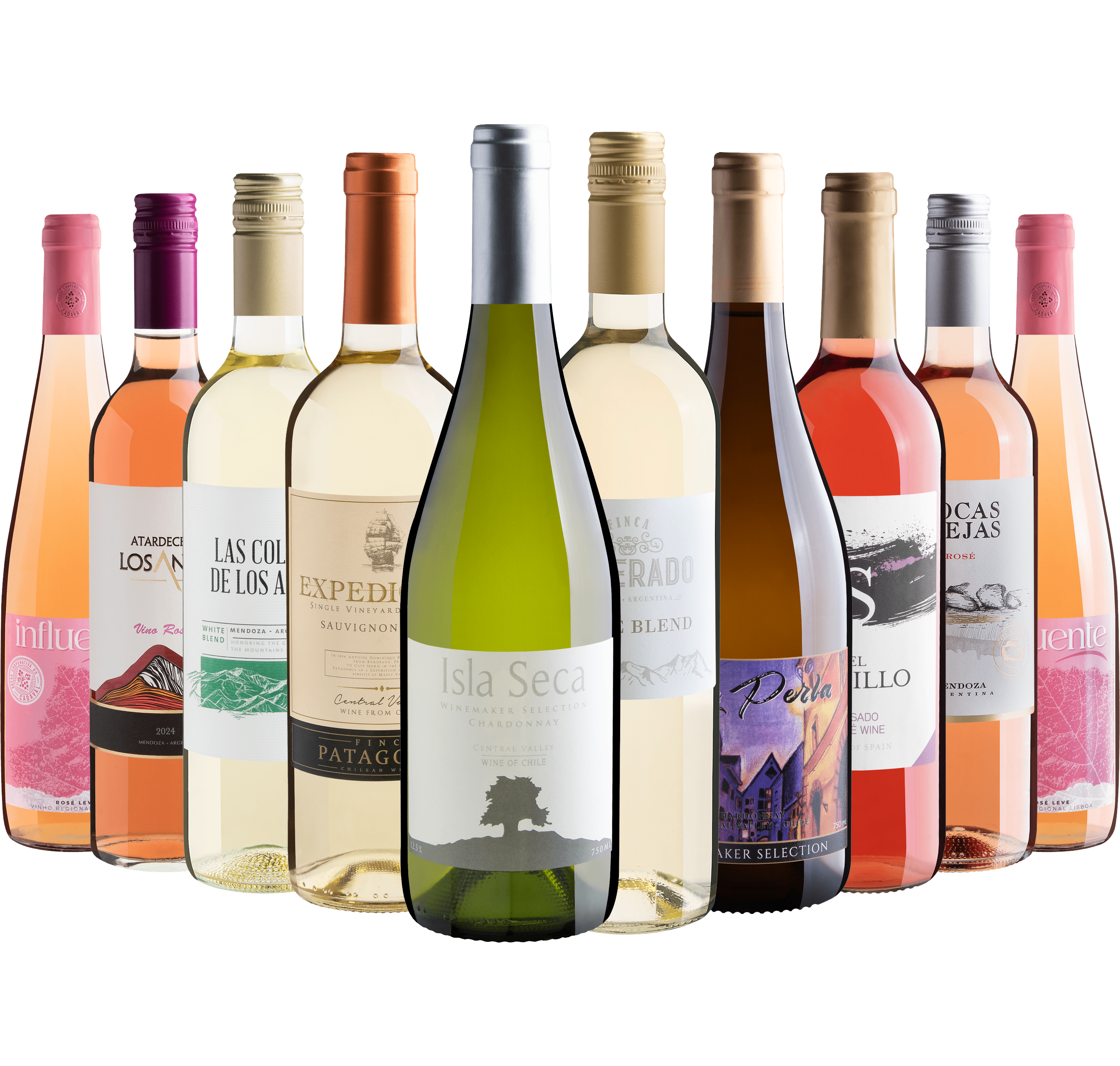 Kit Vinhos Refrescantes | 10 garrafas por R$25,90 cada