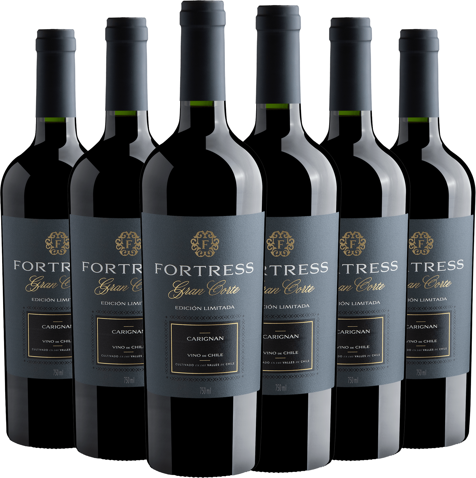 Kit 6 Fortress Gran Corte Edición Limitada Carignan 