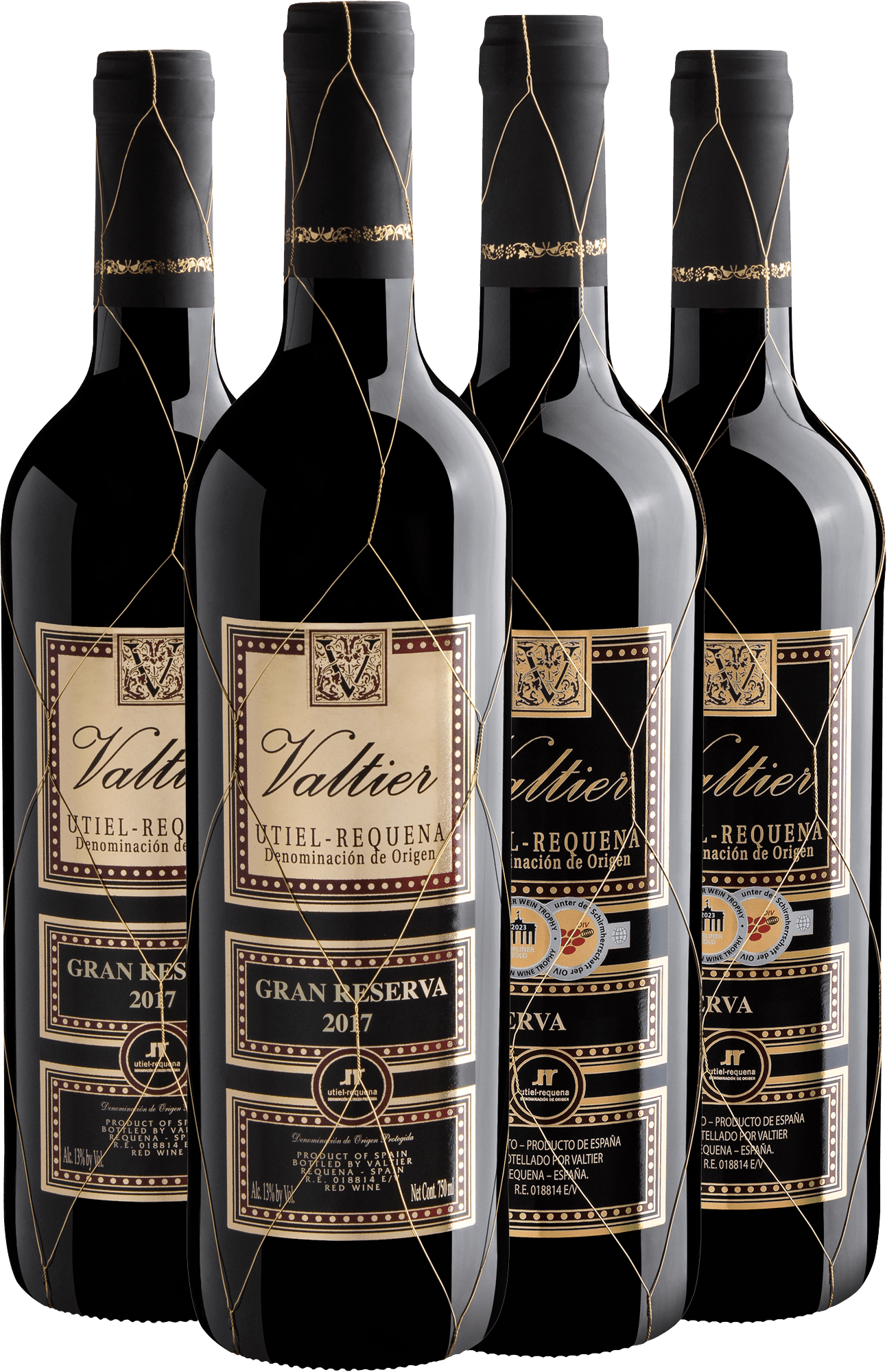 Kit Familia Valtier: 2 Gran Reserva + 2 Reserva