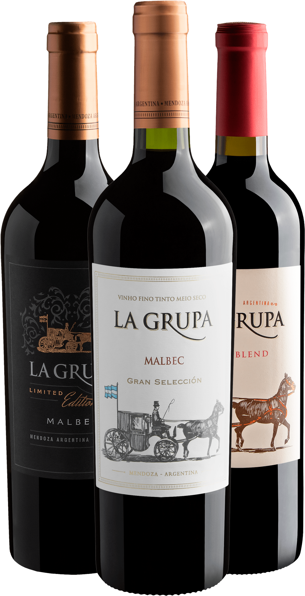 Kit La Grupa: 1 Gran Selección + 1 Limited Edition + Red Blend