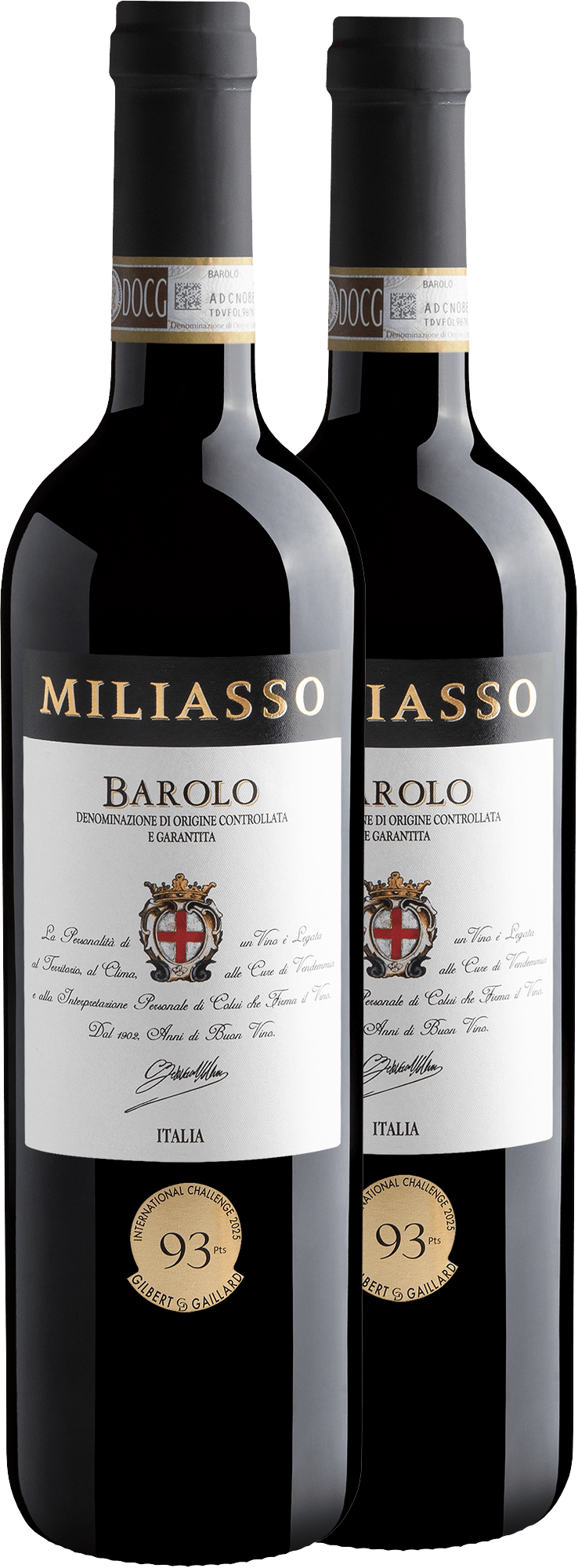 Kit 2 Miliasso Barolo DOCG