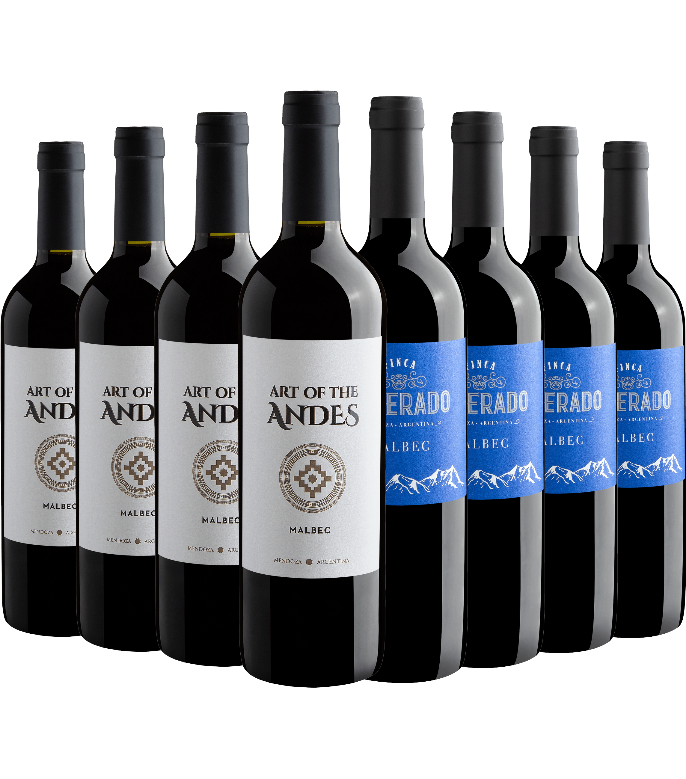 Kit Malbecs Argentinos | 4 Art of the Andes + 4 Finca Silverado 