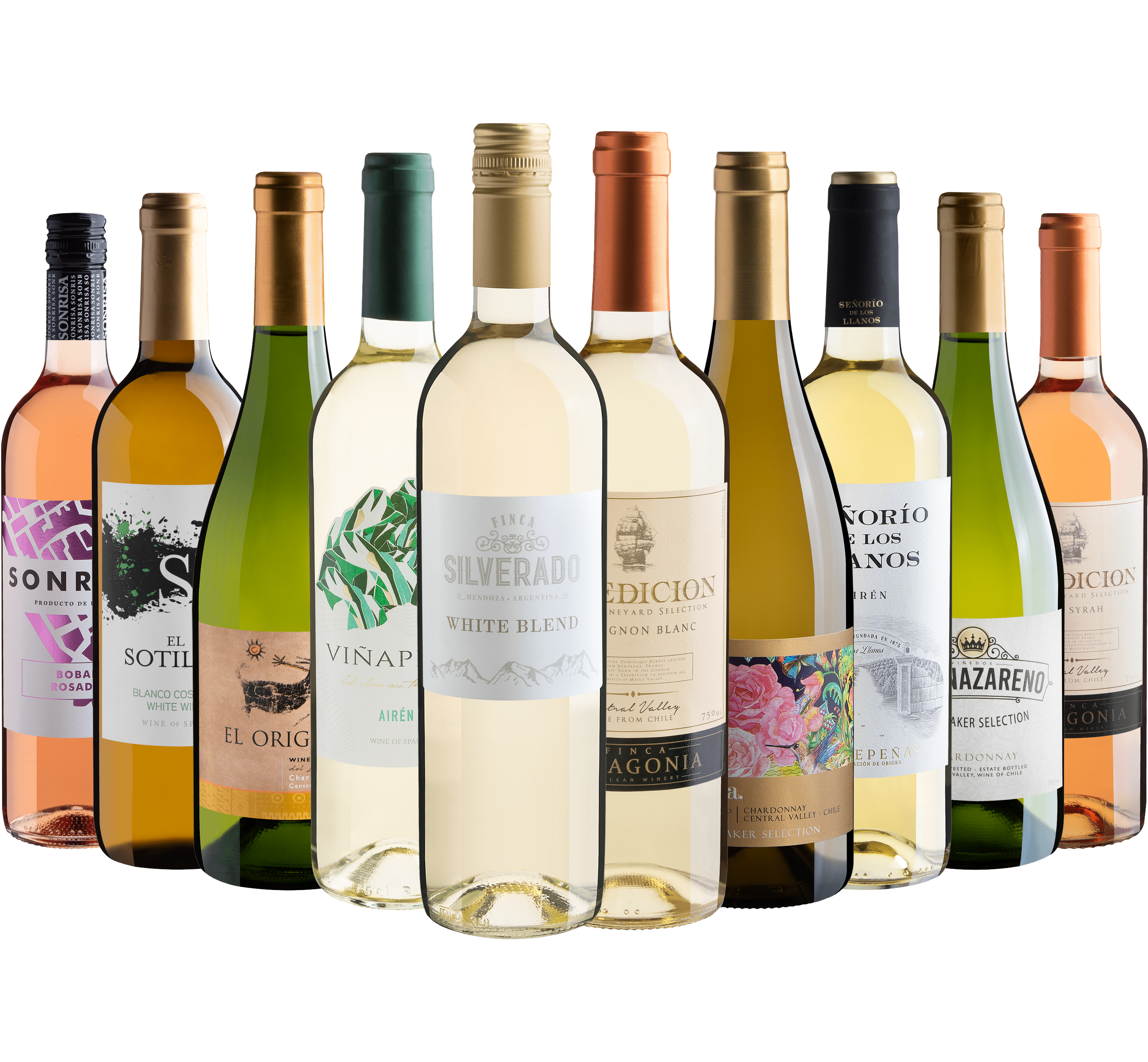 Kit 10 Vinhos Refrescantes