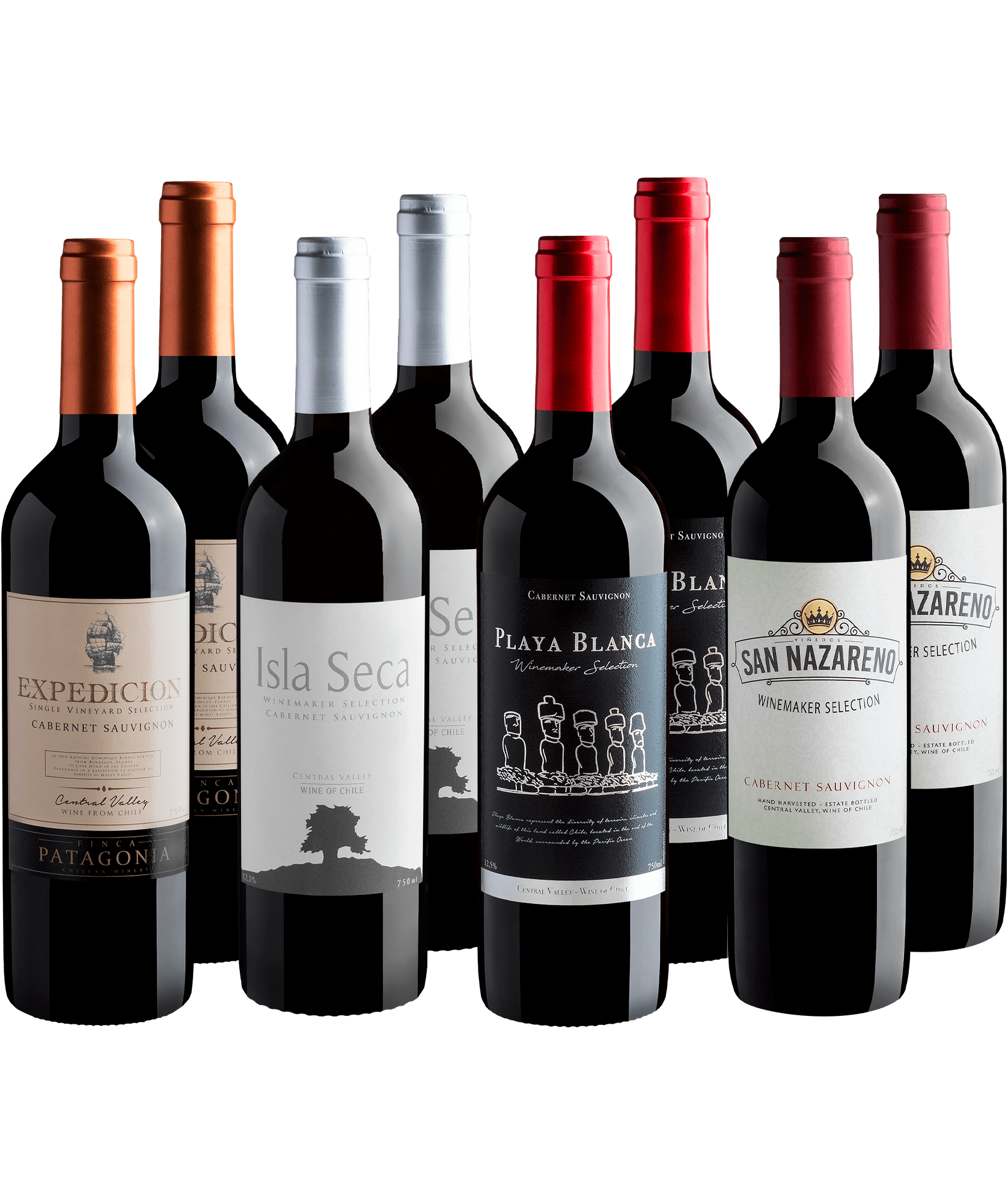 Kit Cabernet Sauvignon em Dobro | 8 garrafas