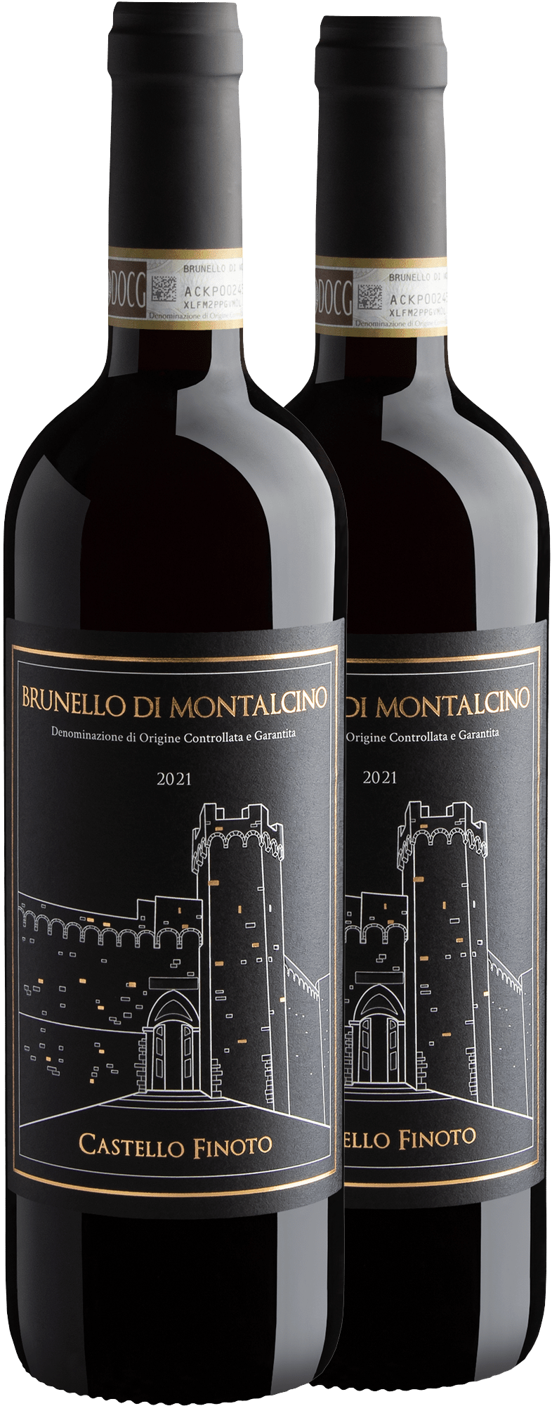 Kit 2 Castello Finoto Brunello di Montalcino DOCG