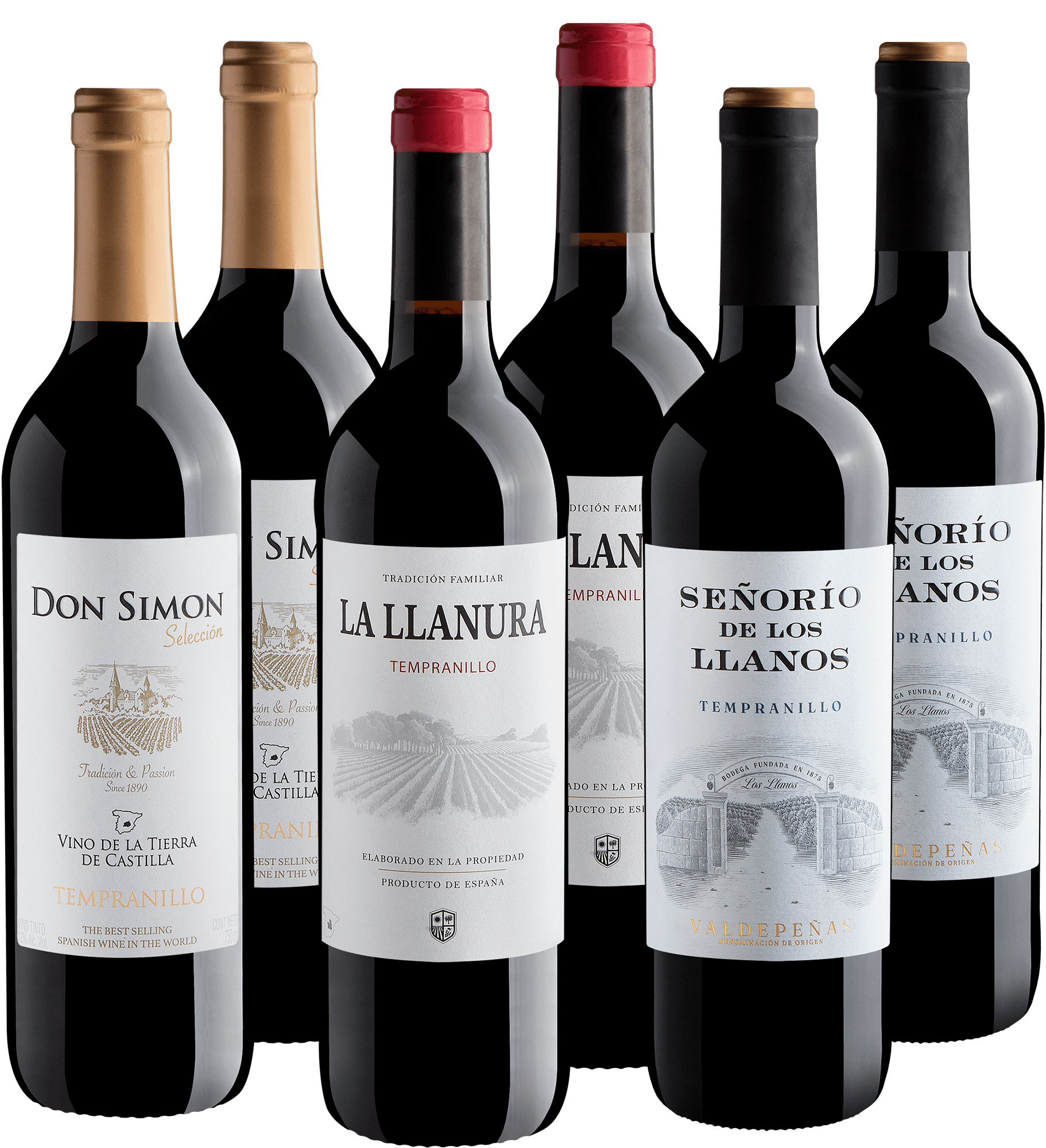 Kit Tempranillo em Dobro | 6 garrafas