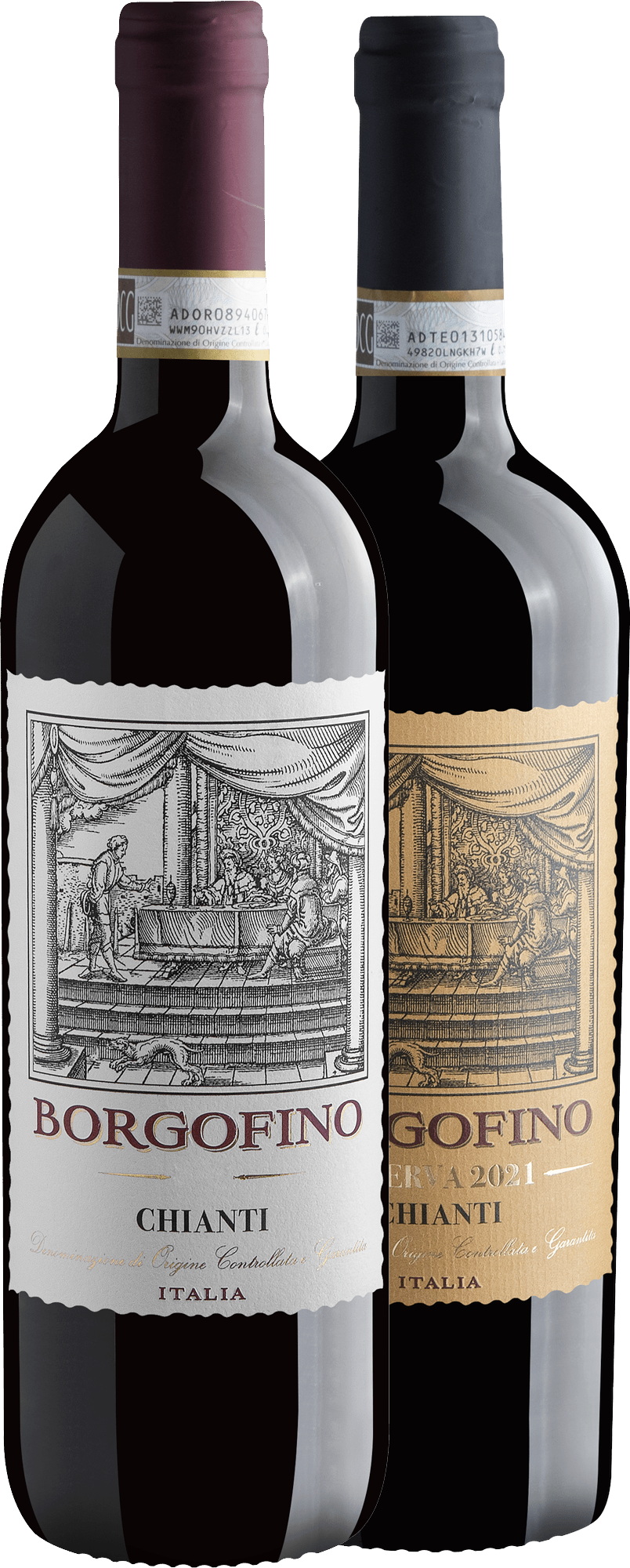 Kit Borgofino: 1 Chianti + 1 Chianti Riserva