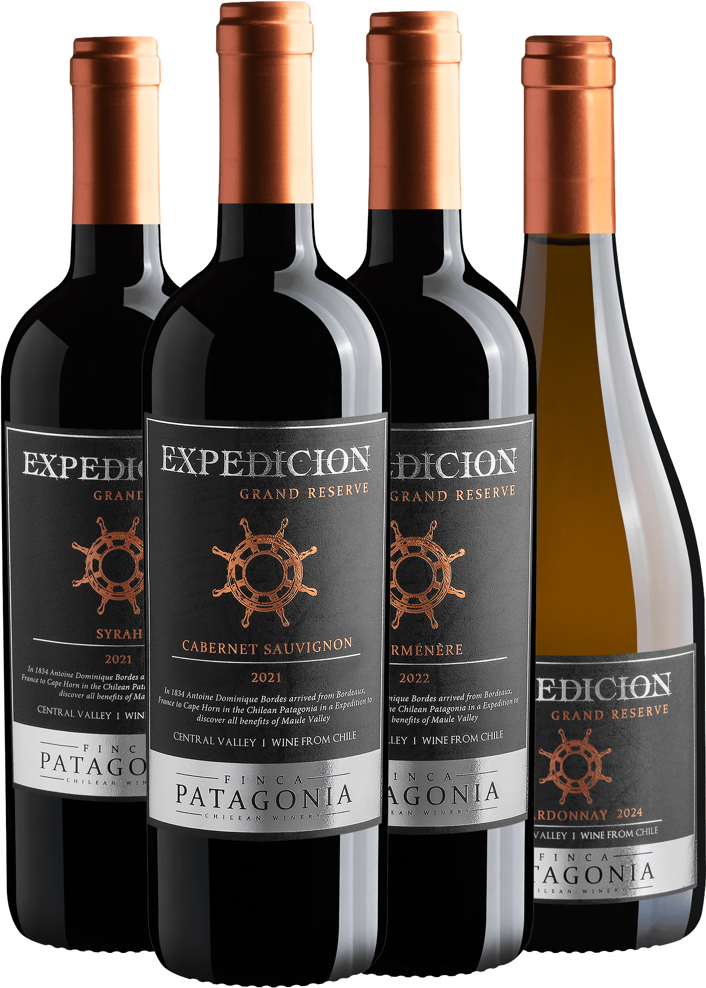 Kit Família Finca Patagonia Expedicion Grand Reserve | 4 garrafas 