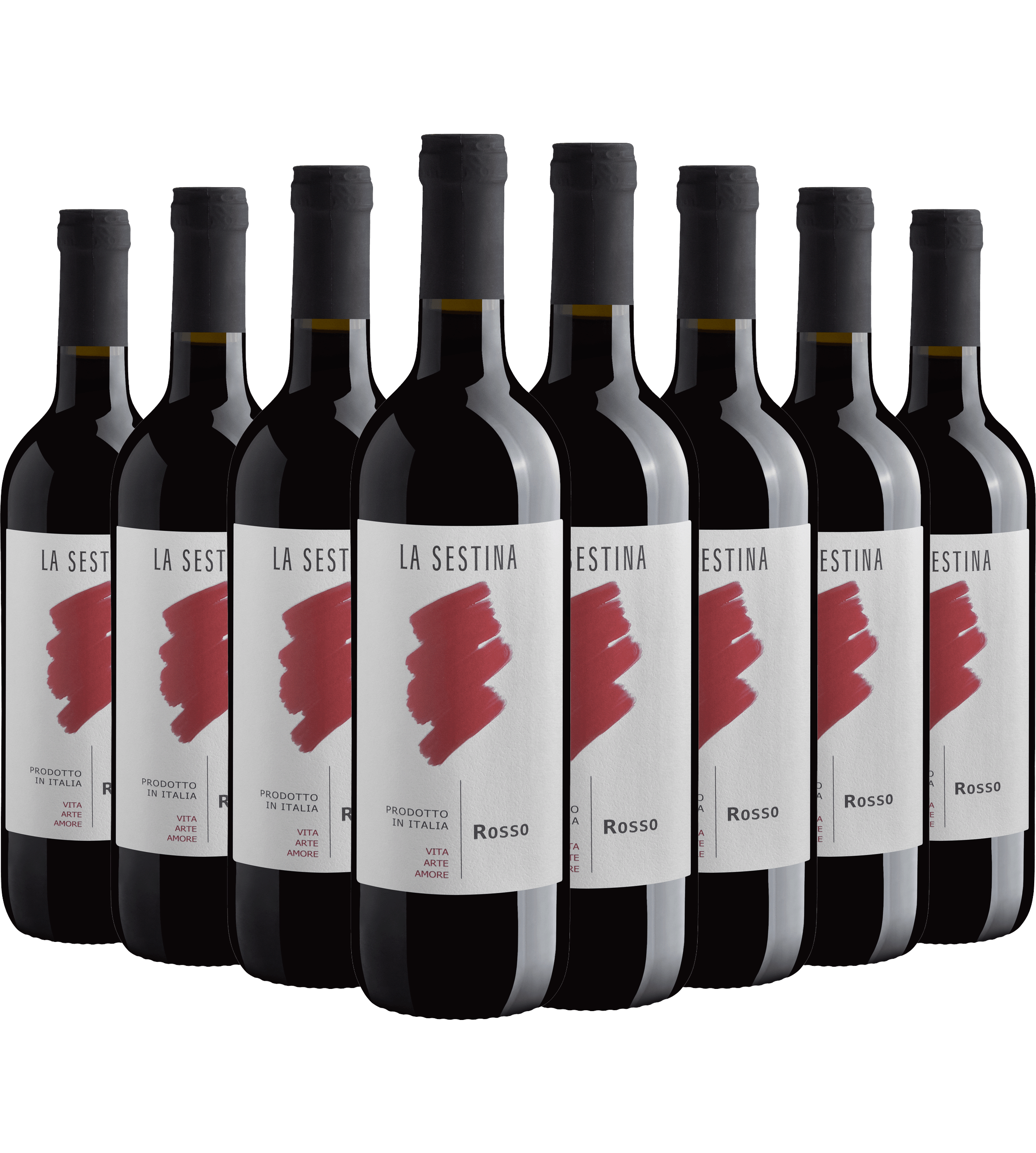 Kit 8 La Sestina Rosso