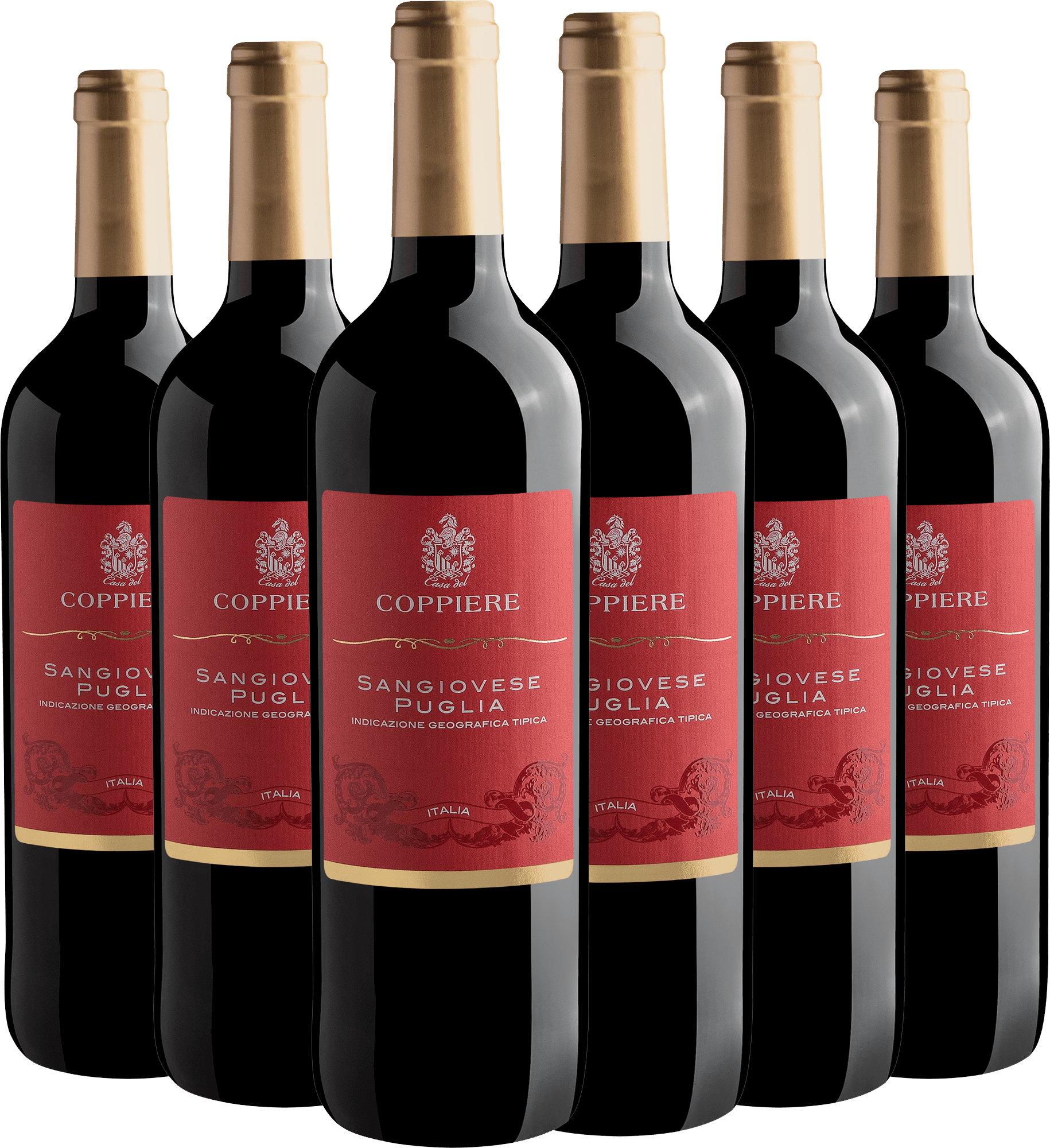 Kit 6 Casa del Coppiere Sangiovese Puglia IGT