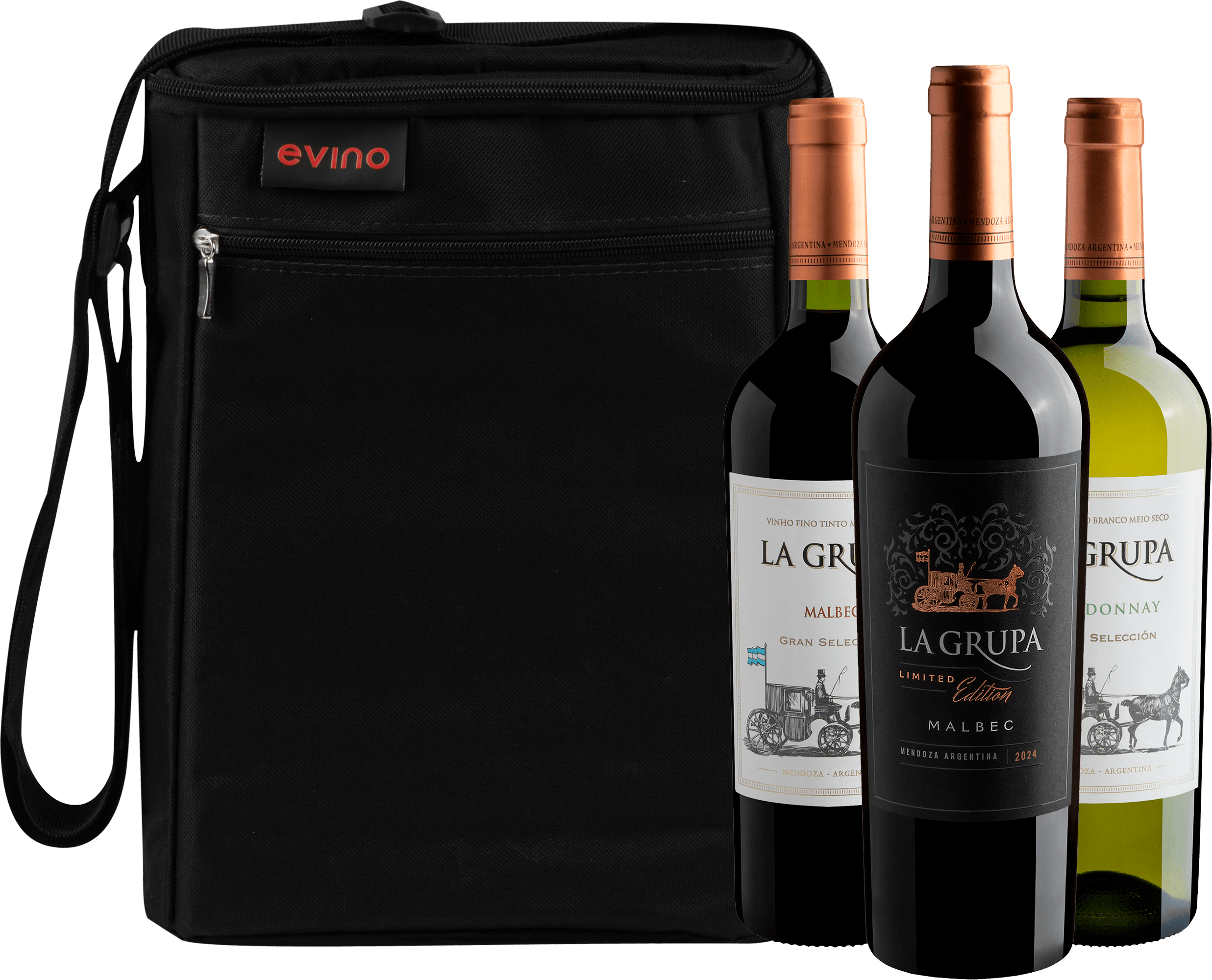 Kit 3 La Grupa + Bolsa Exclusiva