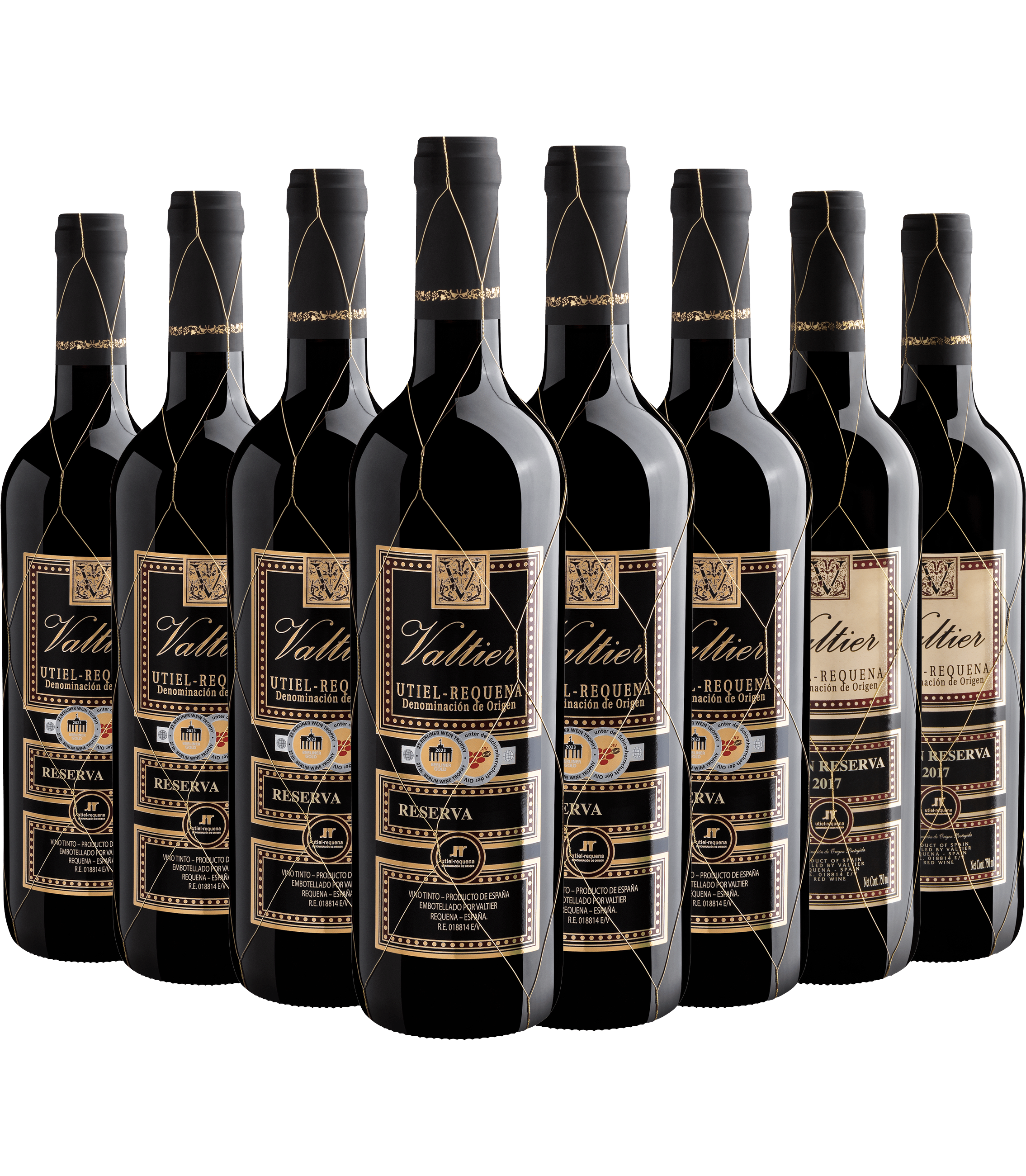 Kit Valtier: 6 Reserva + 2 Gran Reserva