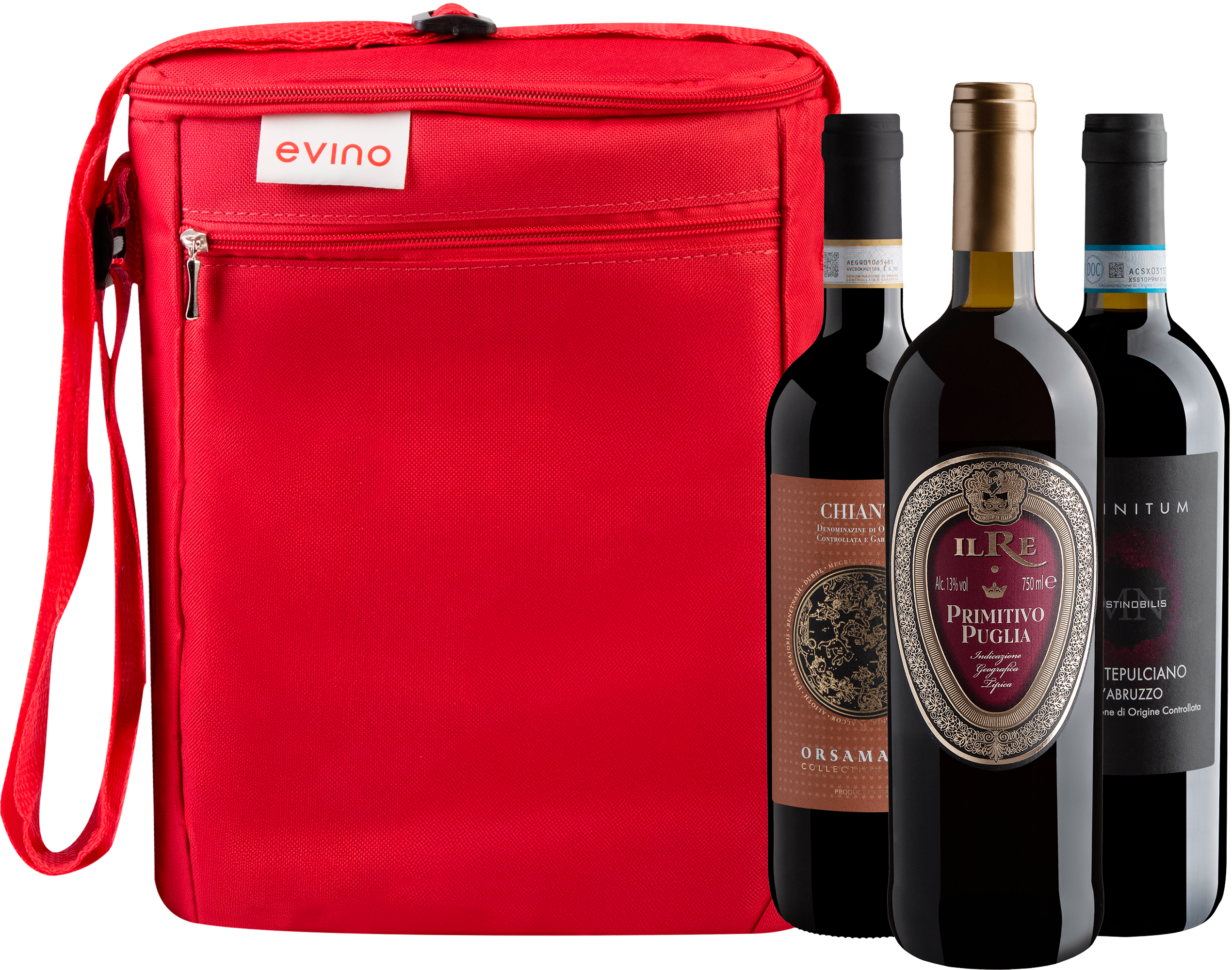 Kit 3 Italianos Best Sellers com bolsa