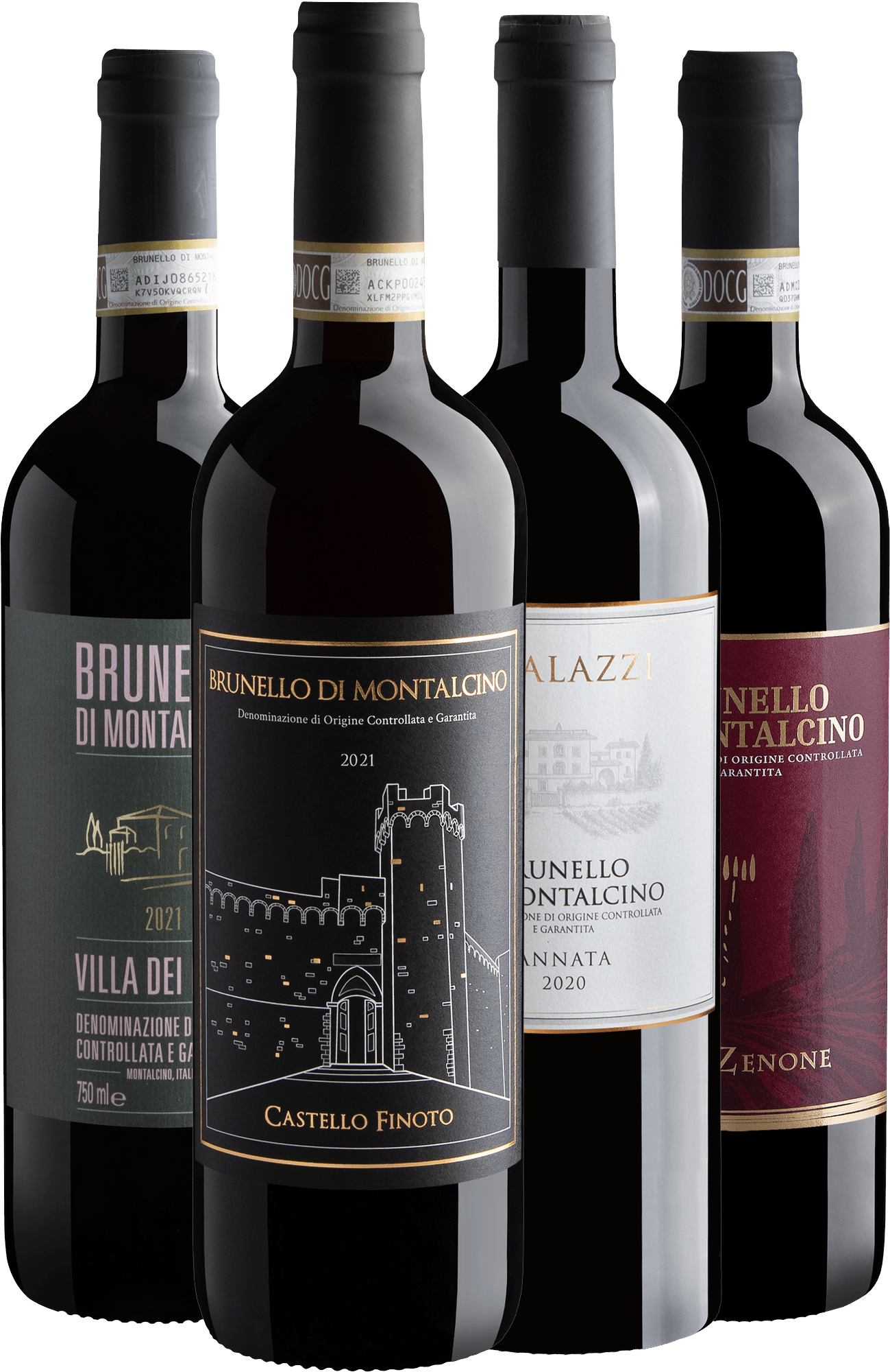 Kit 4 Brunellos di Montalcino
