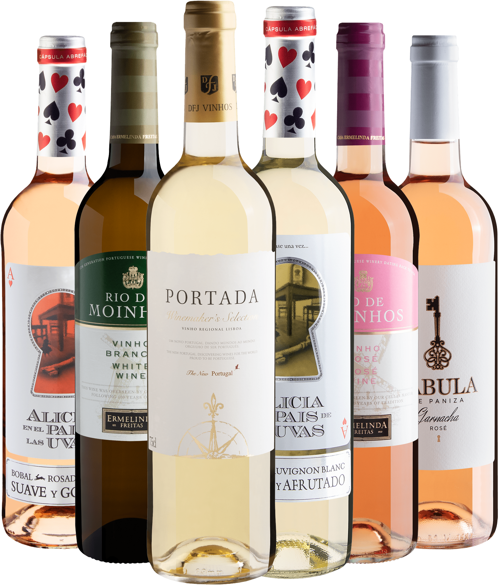 Kit 6 Vinhos Refrescantes do Velho Mundo