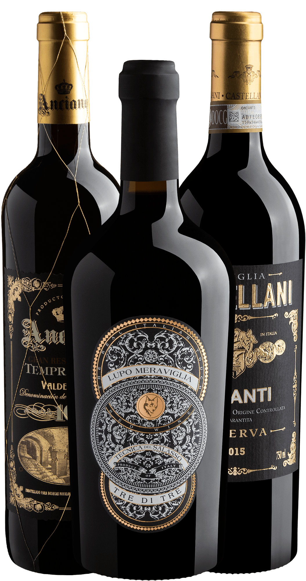 Trio Premiado por R$159,90