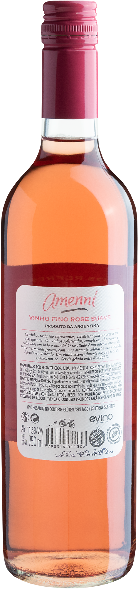 Amenni Vino Rosado 2