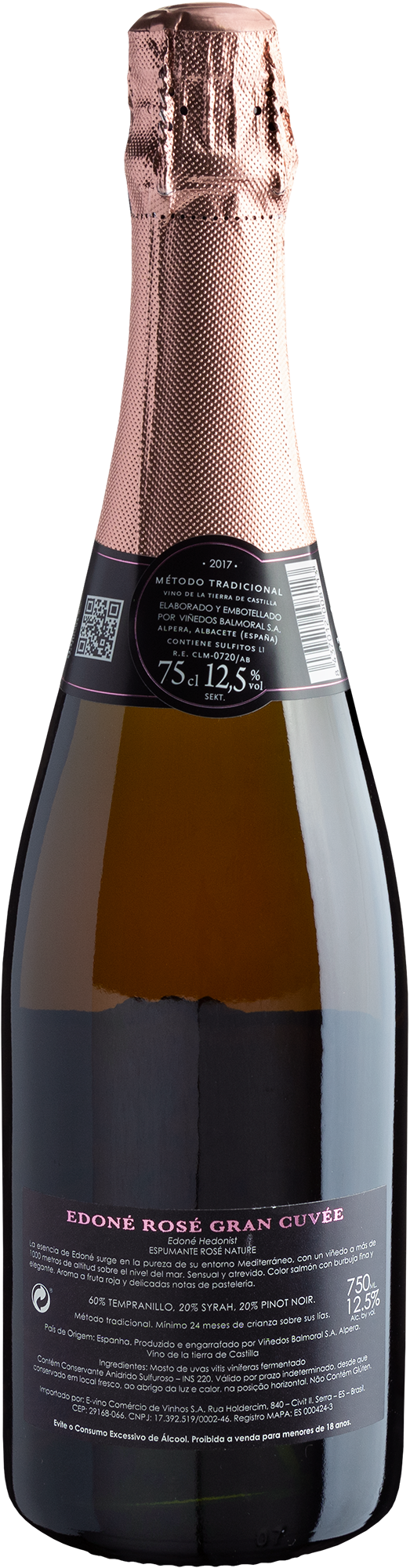 Edoné Gran Cuvée Rosé Brut 2017 2