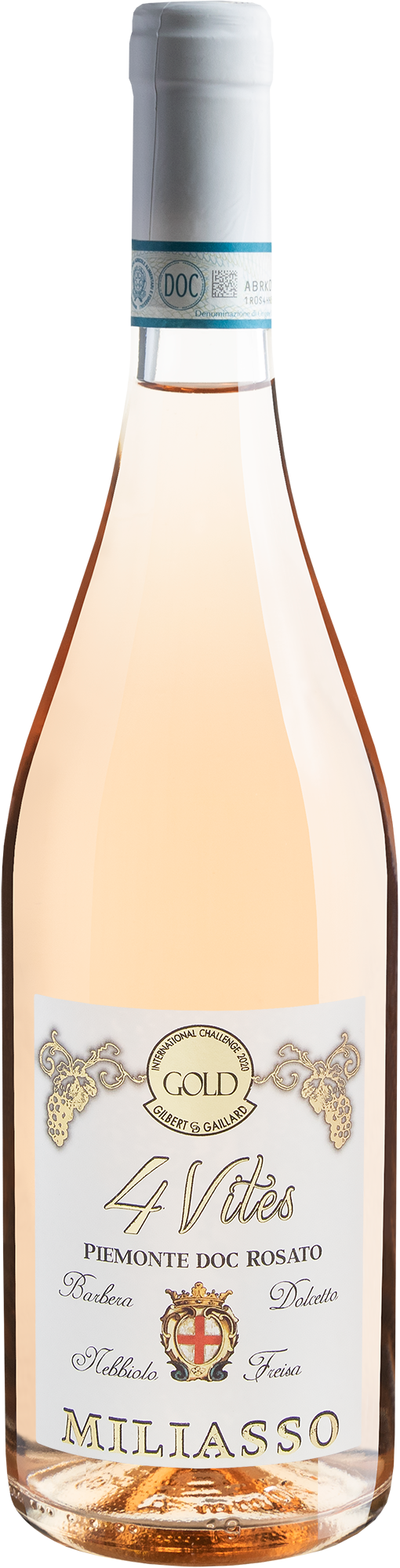 Miliasso 4 Vites Rosato Piemonte DOC 2019