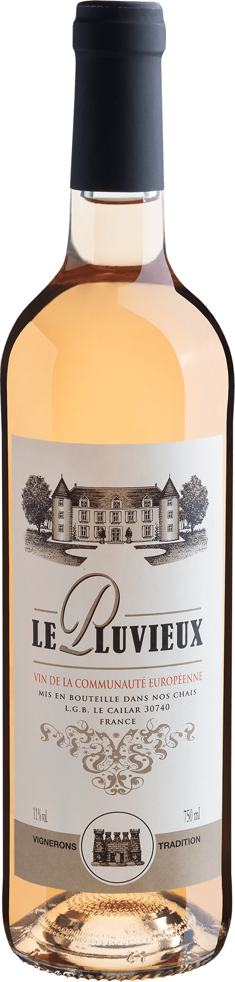 Le Pluvieux Vignerons Tradition Rosé 2018