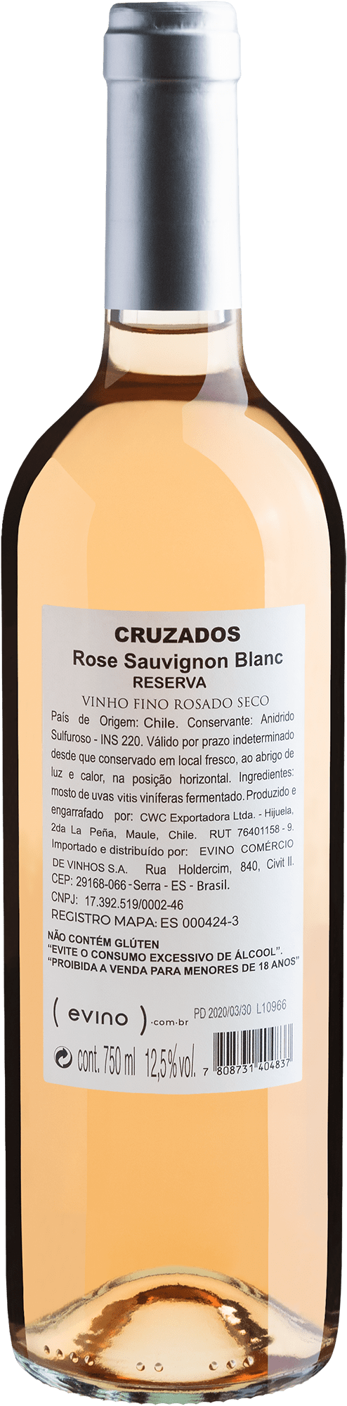 Cruzados Reserva Sauvignon Blanc Rosé 2019 2