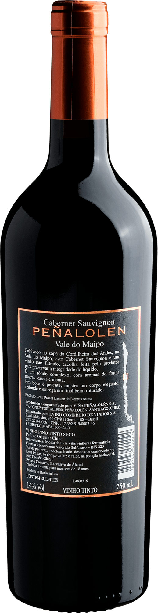 Peñalolen Cabernet Sauvignon 2017 2