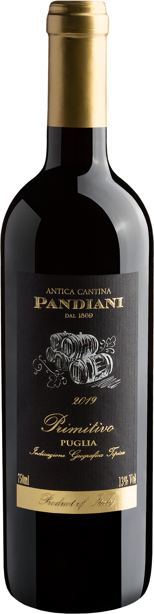 Antica Cantina Pandiani Primitivo di Puglia 2019