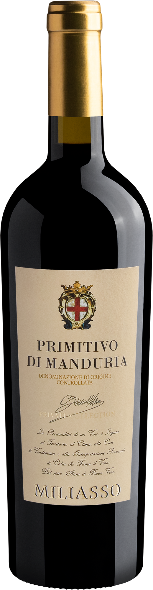 Miliasso Primitivo di Manduria DOC 2018