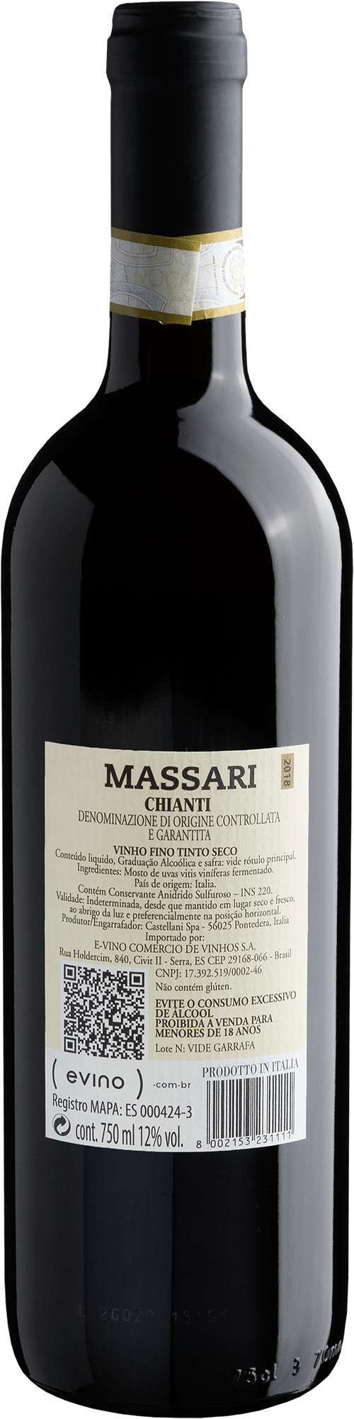 Chianti Antica Cantina Massari DOCG 2018 2
