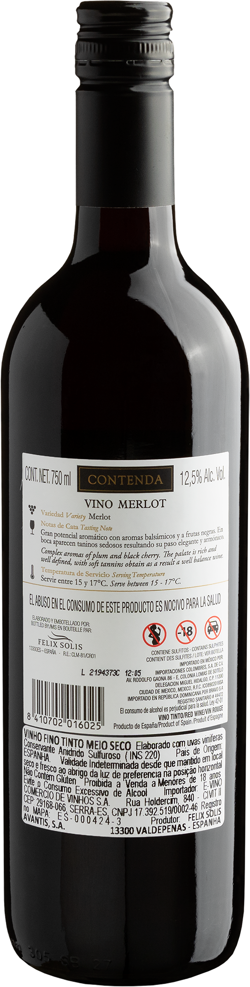 Contenda Merlot 2