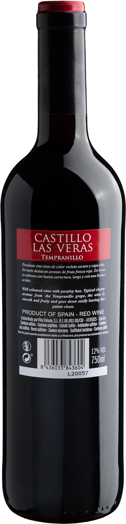 Castillo De Las Veras Tempranillo 2