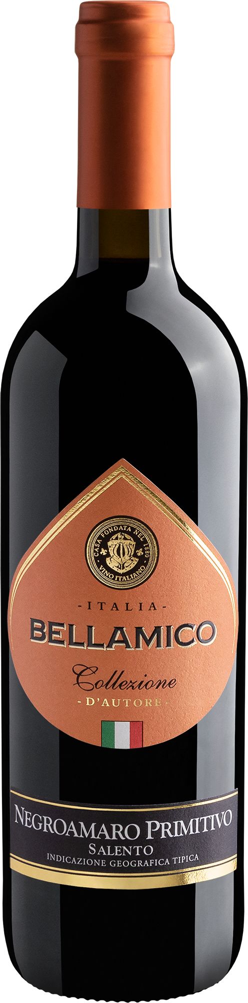 Negroamaro Primitivo Salento Igt 2018 Bellamico
