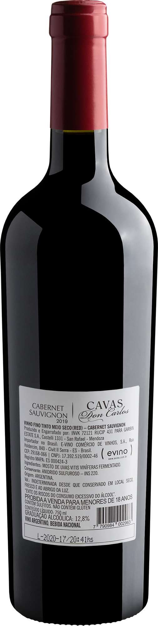 Cavas Don Carlos Cabernet Sauvignon 2019 2