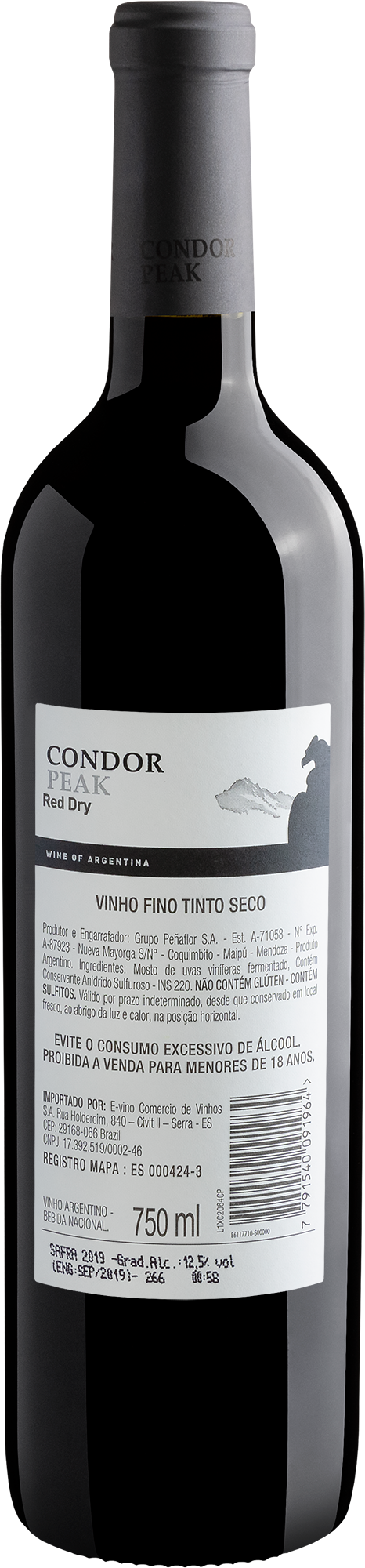 Condor Peak Red Dry 2019 2