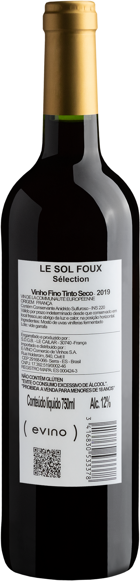 Le Sol Foux Sélection 2019 2