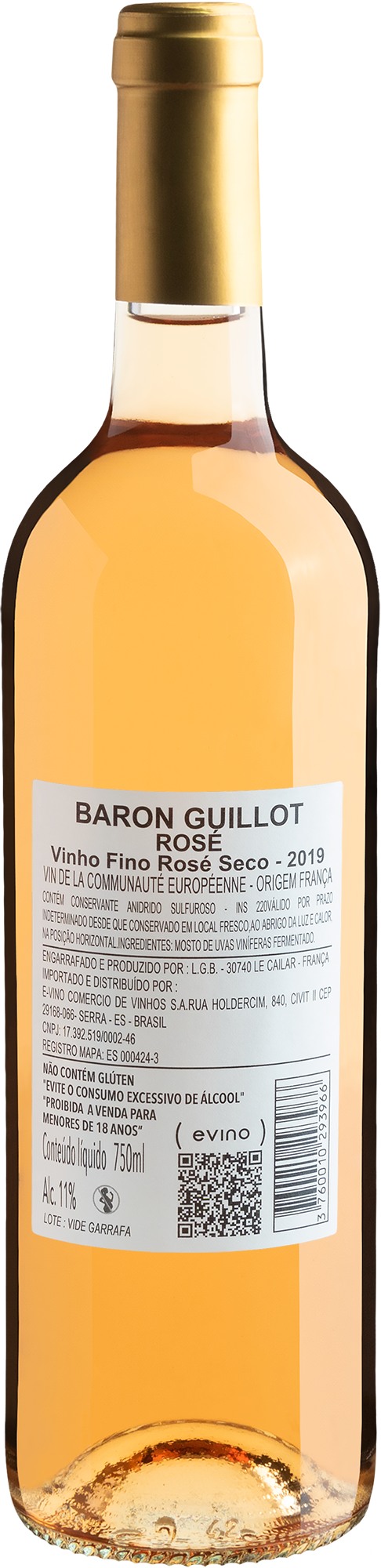 Baron Guillot Classique Rosé 2019 2