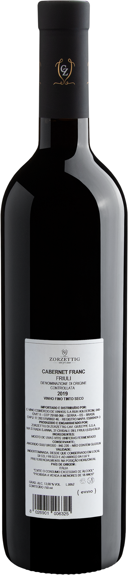 Zorzettig Cabernet Franc Friuli Colli Orientali DOC 2019 2