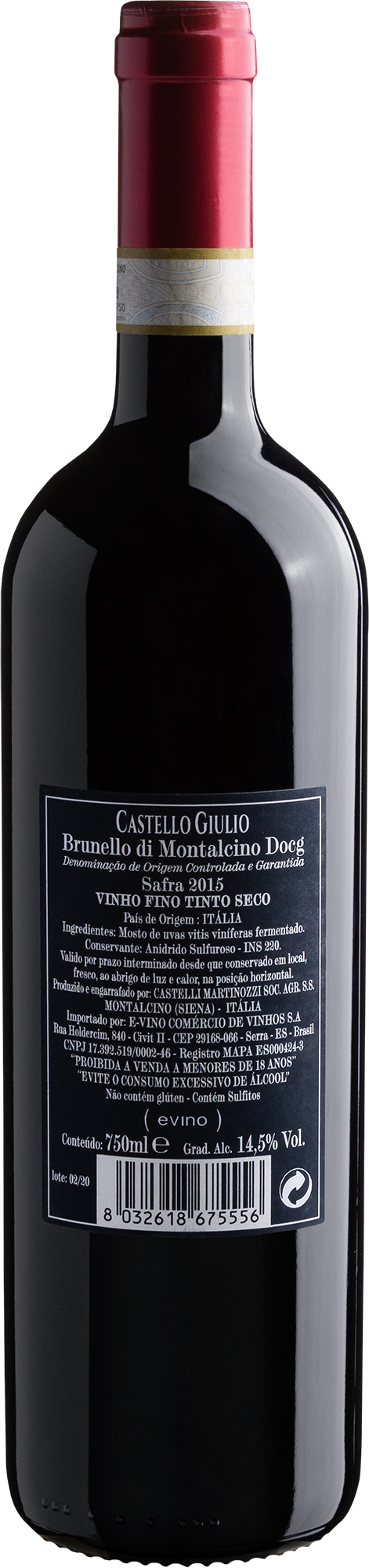 Brunello di Montalcino Castello Giulio 2015 2