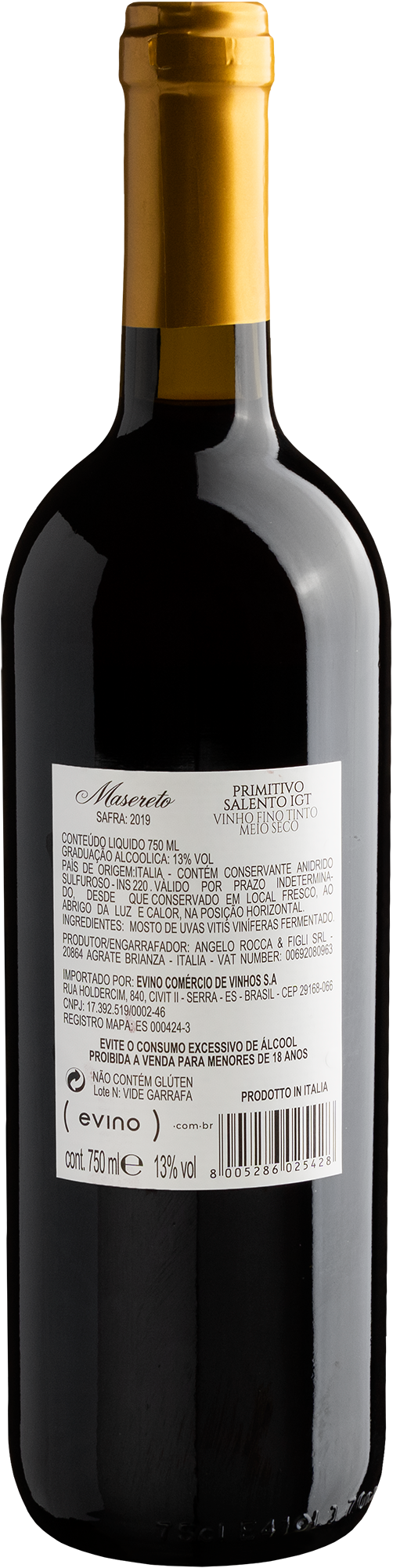 Masereto Primitivo di Salento 2019 2