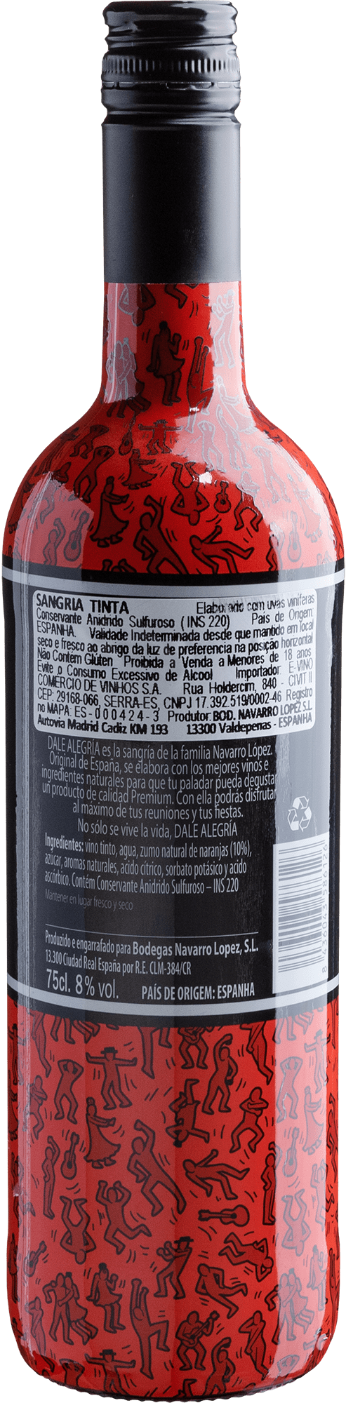 Dale Alegría Sangria Red 2